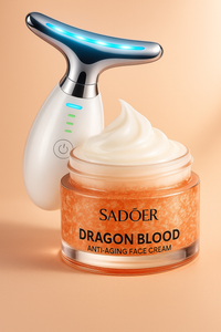 Masajeador Facial + Crema Facial Antiedad (Combo)
